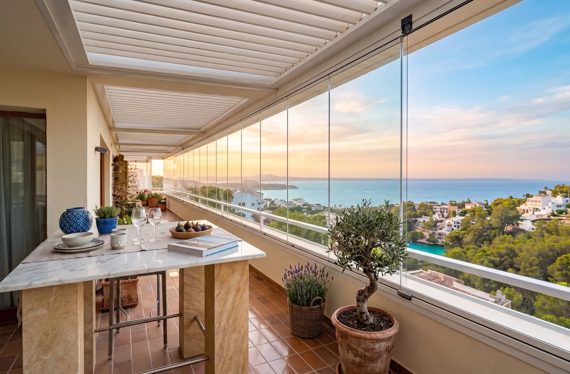 Ático reformado con terraza y vistas al mar en Mallorca, un activo puesto en valor