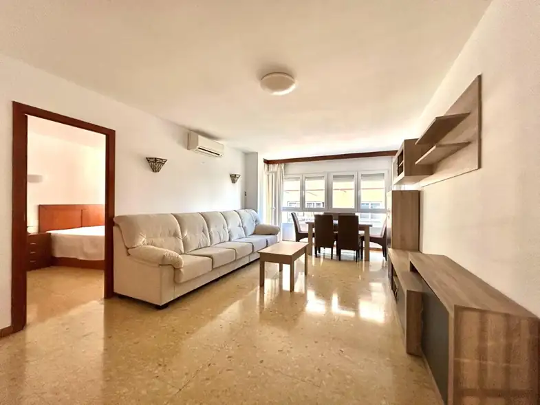 Salón de la vivienda de Gonzalo Adán en Calle Alfonso el Magnànim, Palma