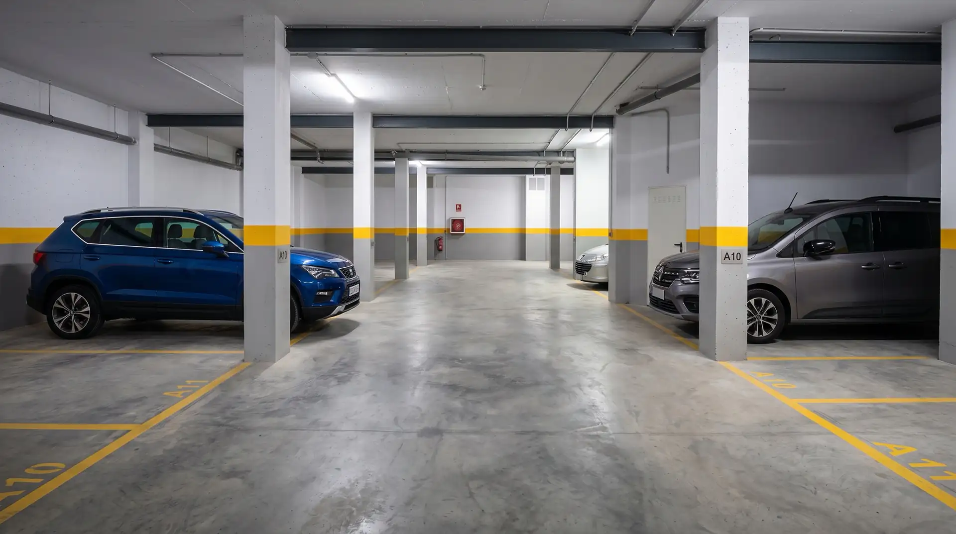 Plaza de aparcamiento gestionada por ARO, parte del patrimonio más allá de la vivienda